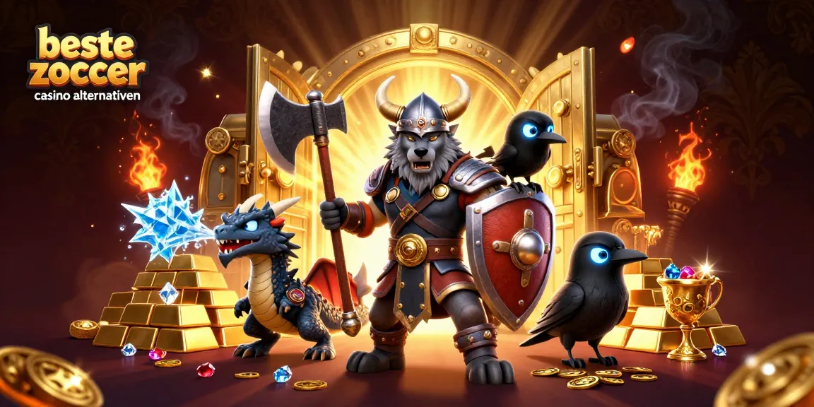 Erlebe die besten Zoccer Casino Alternativen mit einem starken Wikinger-Wolf-Krieger und seinen tierischen Gefährten.